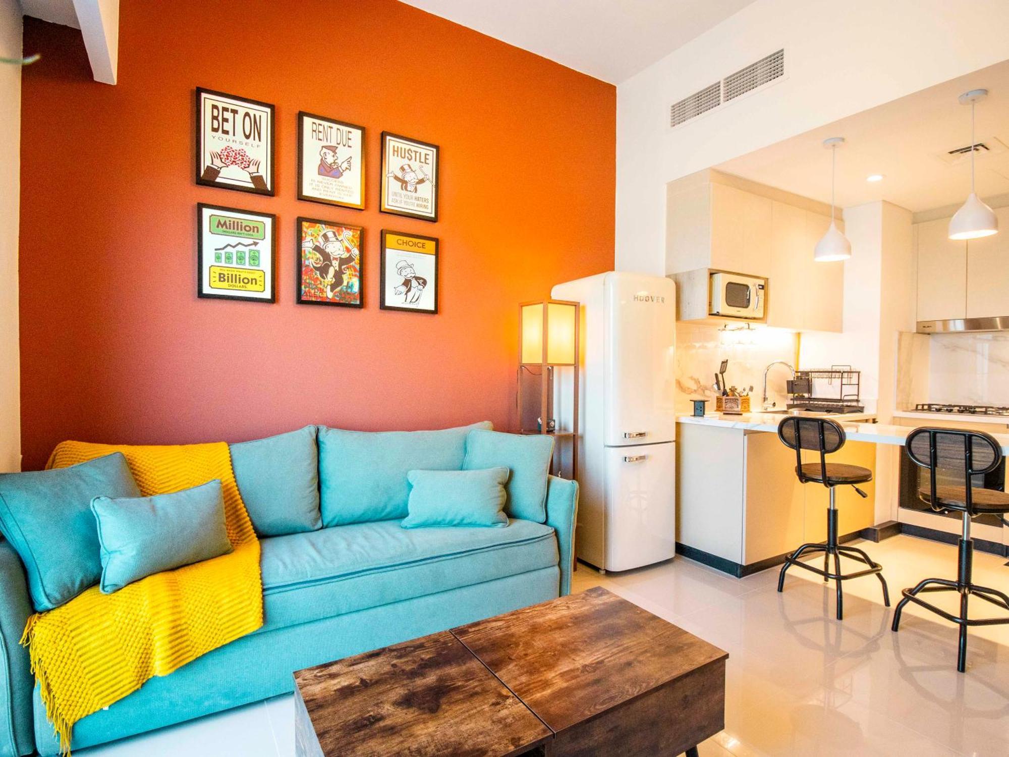 Apartment Luxury 1-bedroom Hideaway In Meydan Dubai